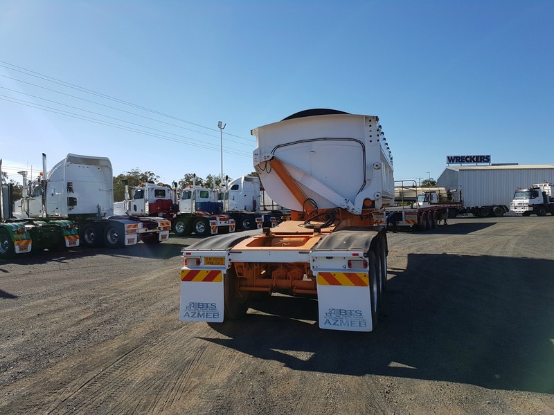 2011 Azmeb Side tipper BD LeadMid Trailer