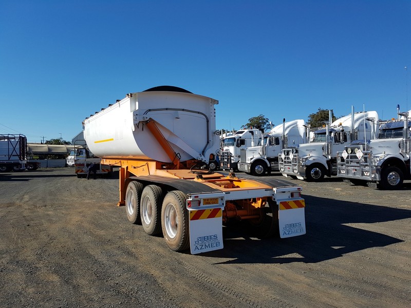 2011 Azmeb Side tipper BD LeadMid Trailer
