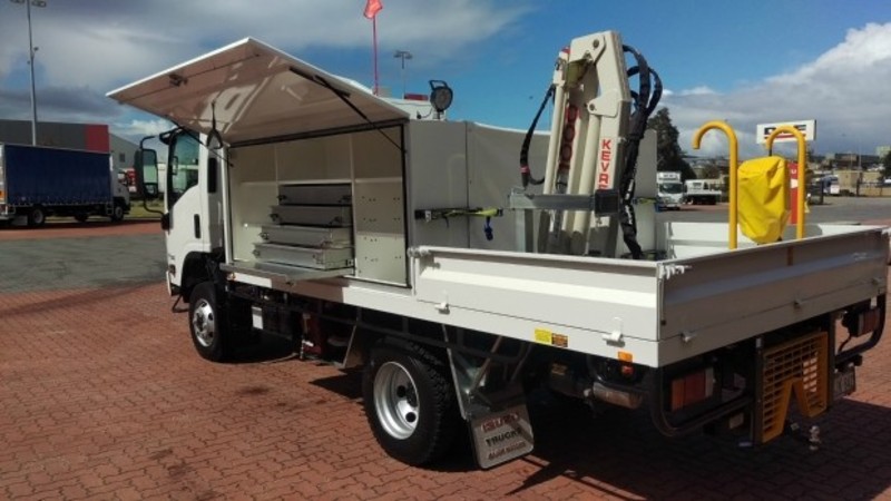 2017 ISUZU NPS 7545-155 NEW 7500gvm 4x4 Service Body NPS 7545-155 Truck
