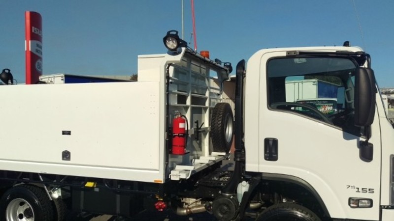 2017 ISUZU NPS 7545-155 NEW 7500gvm 4x4 Service Body NPS 7545-155 Truck