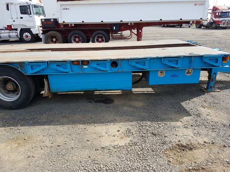 1994 JRM Trailers Tag Plant (with ramps) Pig Trailer