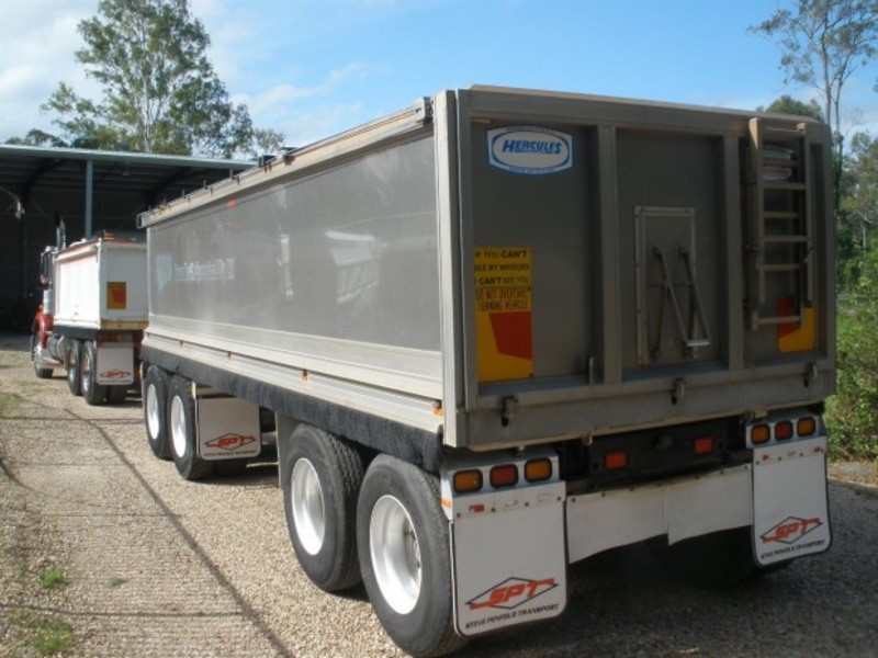 2008 Hercules Tipper Dog Trailer