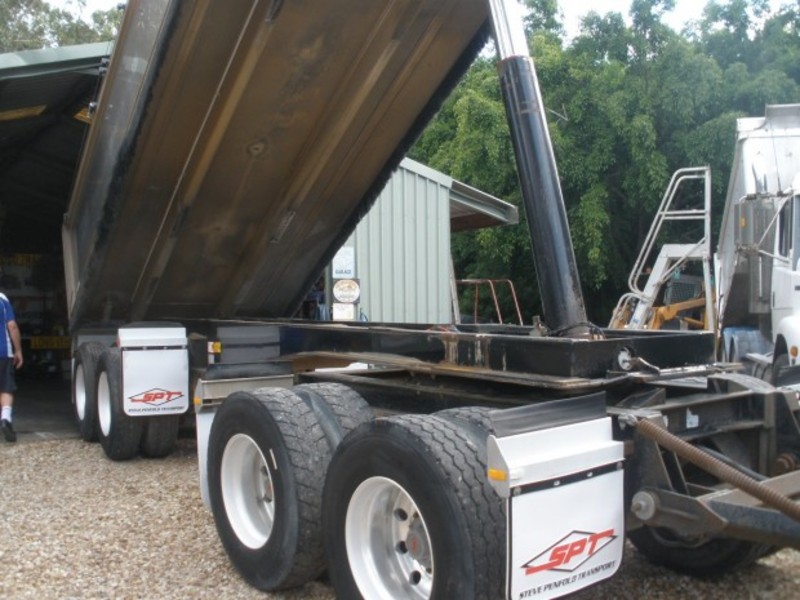 2008 Hercules Tipper Dog Trailer