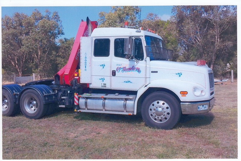 2000 FREIGHTLINER PRIME MOVER CRANE F112 TRUCK