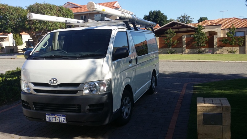 2009 TOYOTA HIACE LWB TRH201R MY07 UPGRADE