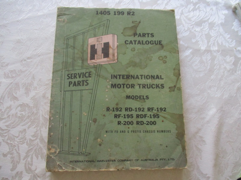 INTERNATIONAL AUST R192, RD192,