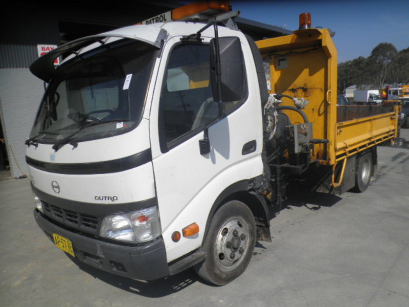 2006 HINO DUTRO 7500 MEDIUM DUMP XZU414R UPGRADE 1371