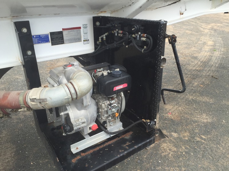 2012 WATER AND WASTE TANKER TRAILER