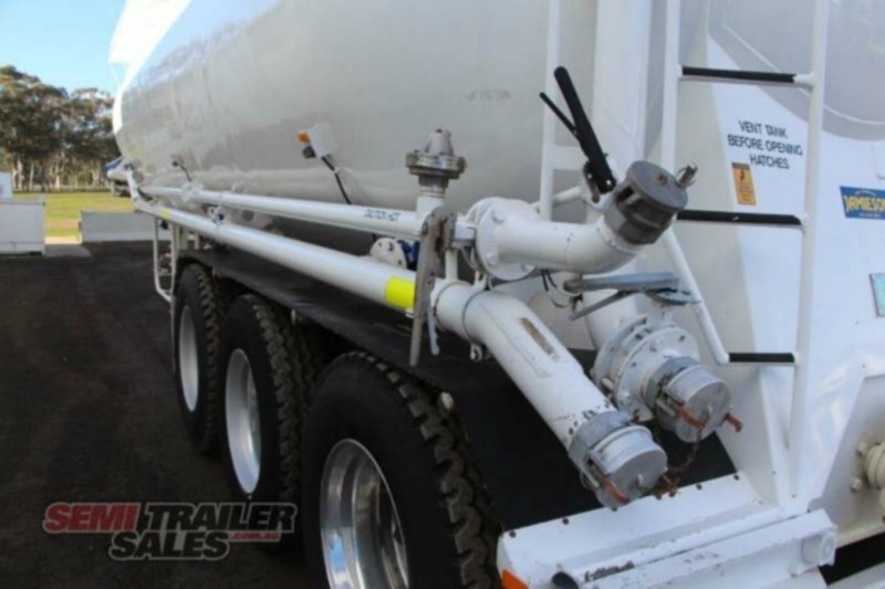 1990 Kockums Semi Bulk Dry Tanker Semi Trailer
