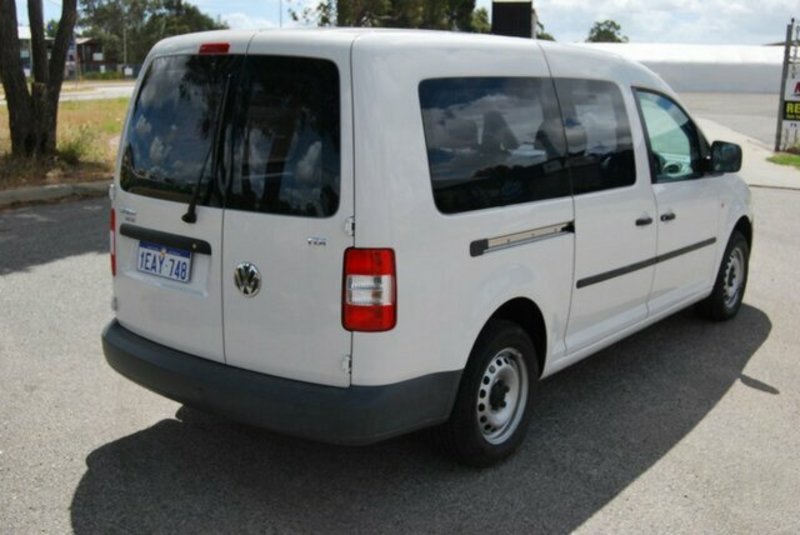 2010 VOLKSWAGEN CADDY TDI320 VAN MAXI LWB DSG 2KN MY11