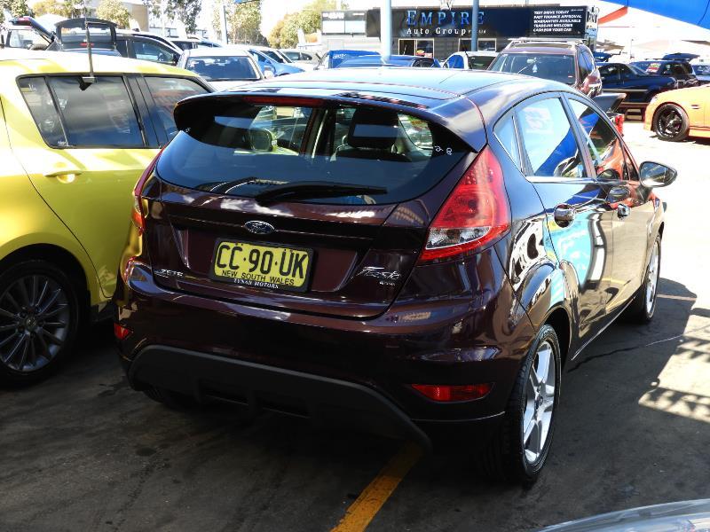 2011 FORD FIESTA ZETEC WT