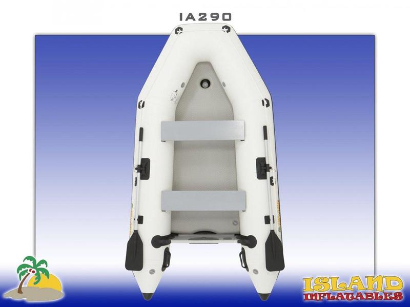 Island Inflatable IA290 with 6 Hp Parsun Outboard