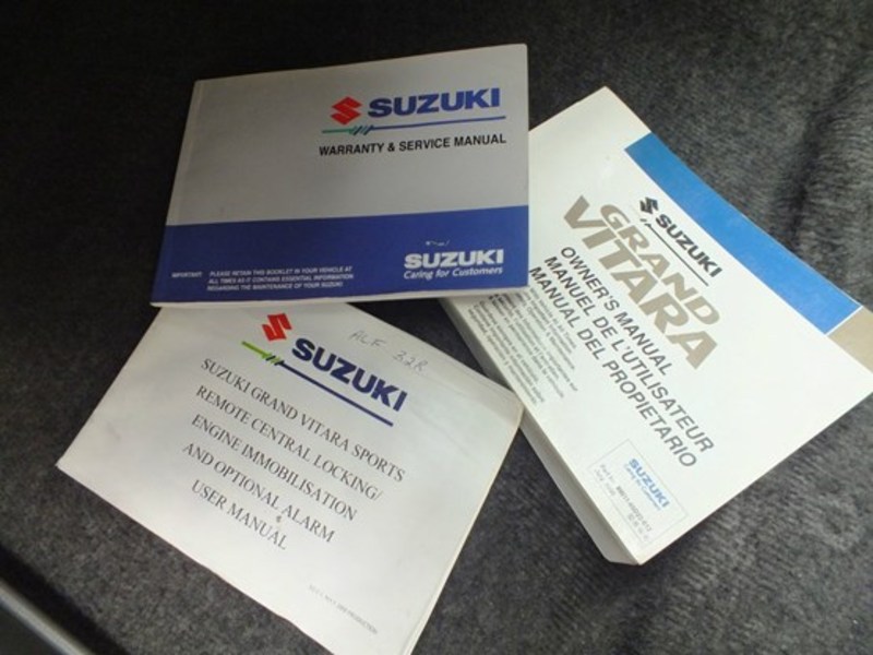 2001 SUZUKI GRAND VITARA Limited Edition SQ625 S2