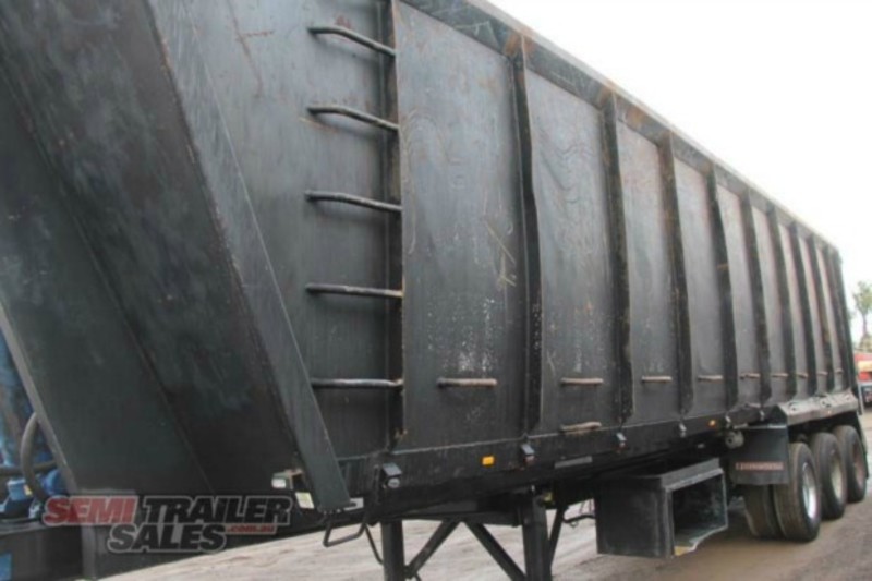 2002 SAMS Semi Scrap Semi Tipper Trailer