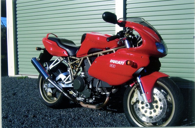 1998 DUCATI SS 900 HALF FAIRING