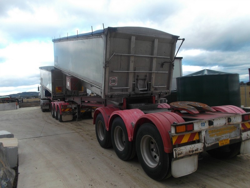 1998 Lusty EMS Tipper Semi Trailer