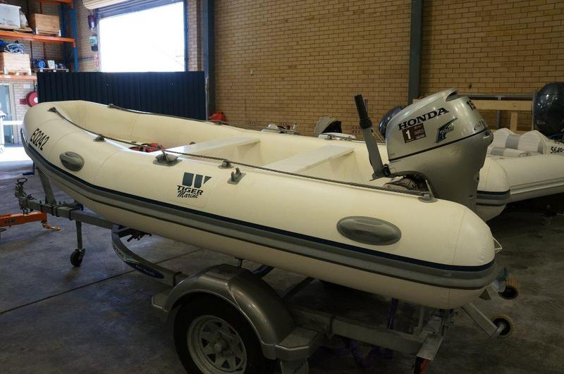 Tiger Marine 3.6m open rigid inflatable tender