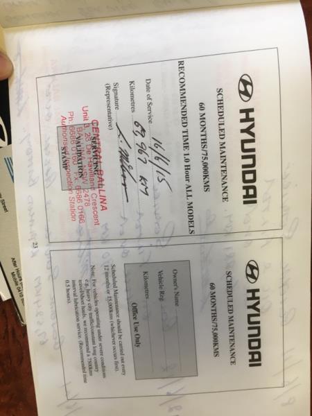 2000 HYUNDAI ACCENT GLS LC