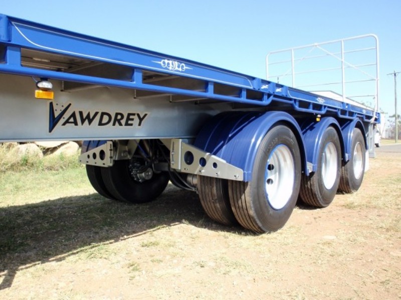 2004 Vawdrey Flat top Semi Trailer