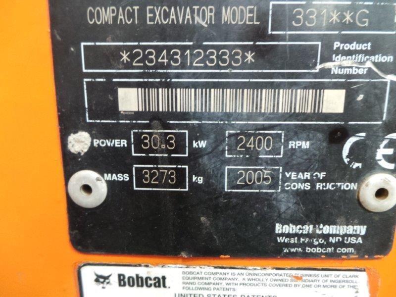 2005 BOBCAT 331G