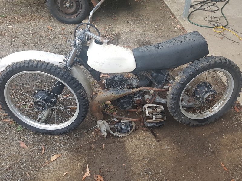 1979 YAMAHA 125CC YZ125