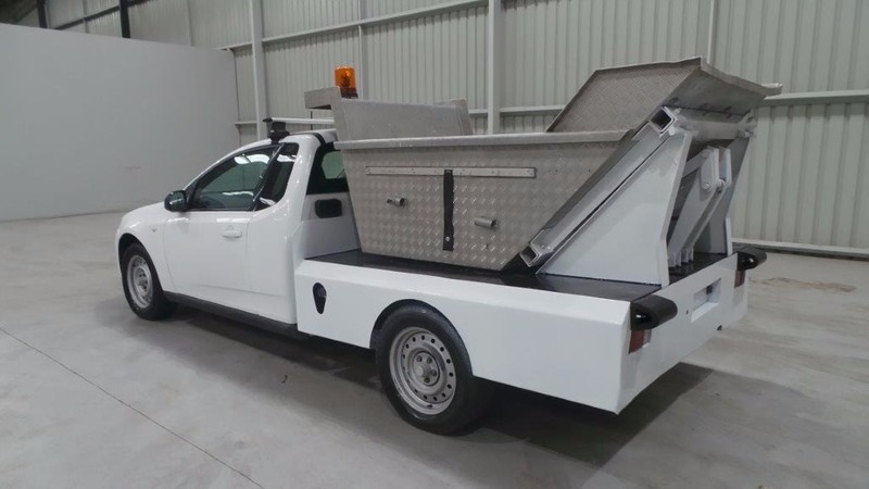 2012 FORD Falcon 0212 FG MK2 XL 1 TONNE TIPPER Falcon Light Commercial