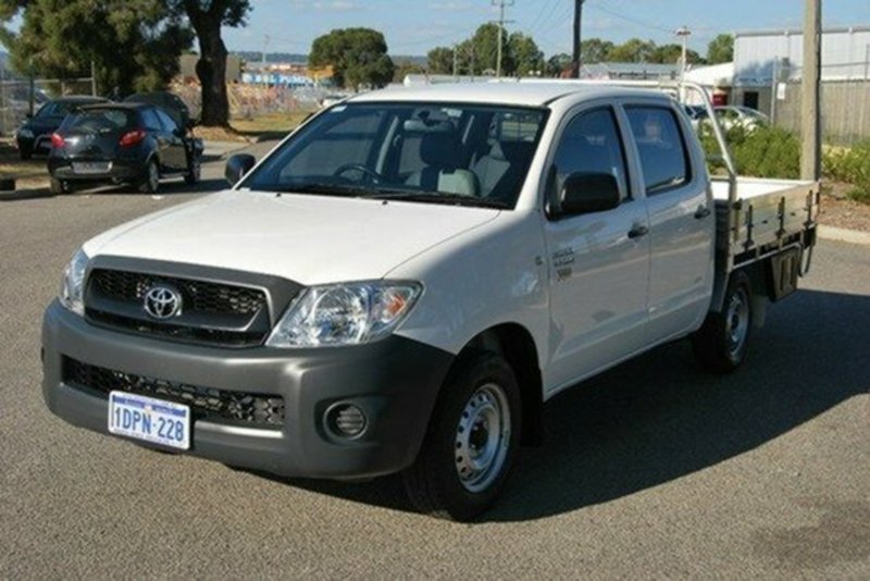 2011 TOYOTA HILUX Workmate Double Cab TGN16R MY12