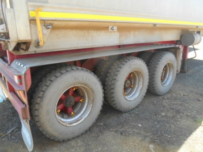 1999 Lusty EMS Tipper BD LeadMid Trailer