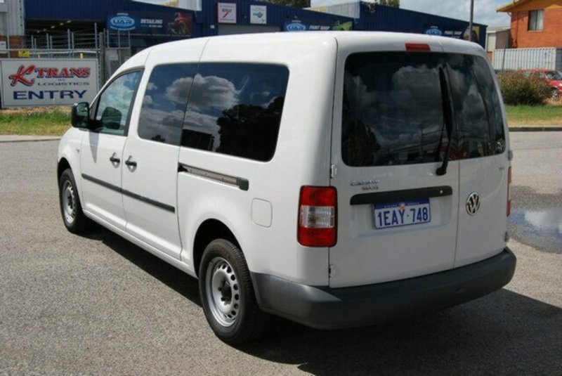 2010 VOLKSWAGEN CADDY TDI320 VAN MAXI LWB DSG 2KN MY11