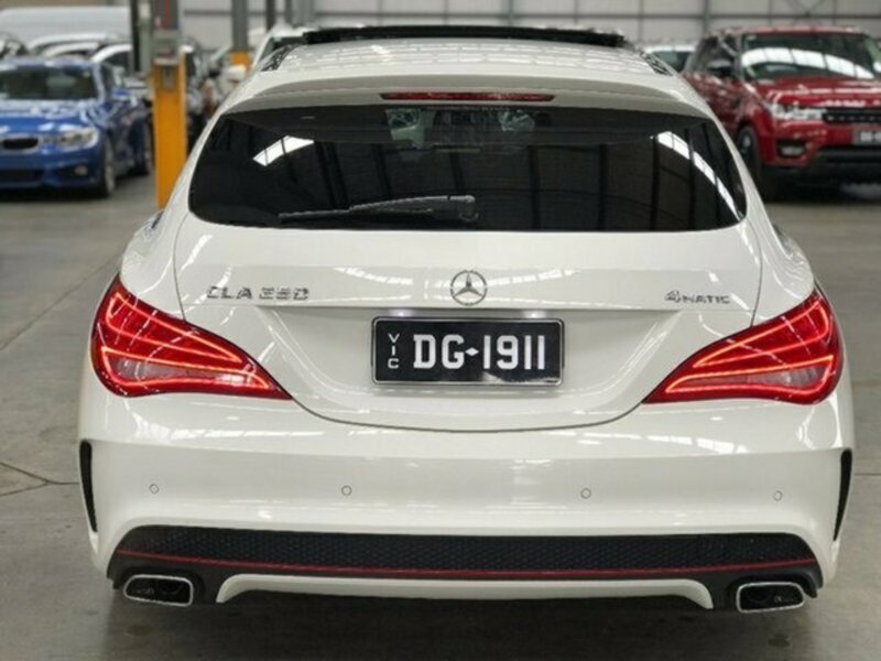 2015 MERCEDES-BENZ CLA250 X117 Sport Shooting Brake 5dr DCT 7sp 4MATIC 2.0T