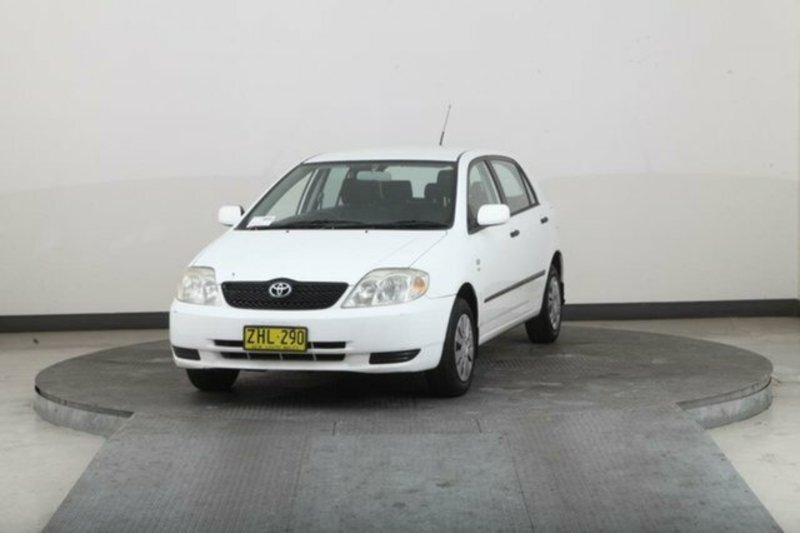 2002 TOYOTA COROLLA ASCENT SECA ZZE122R