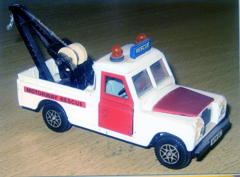 LAND ROVER SERIES III TOW TRUCK 