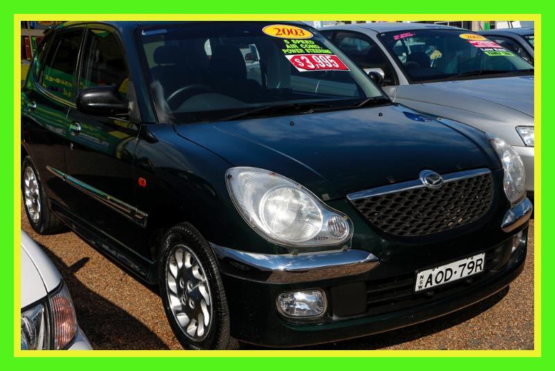 2003 DAIHATSU SIRION GTvi M101RS