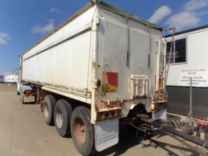 1982 White Transport Equipment Tipper RT LeadMid Trailer