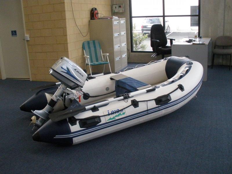 SEARANO 2.5M INFALTABLE BOAT 5HP Seanovo 2 STROKE