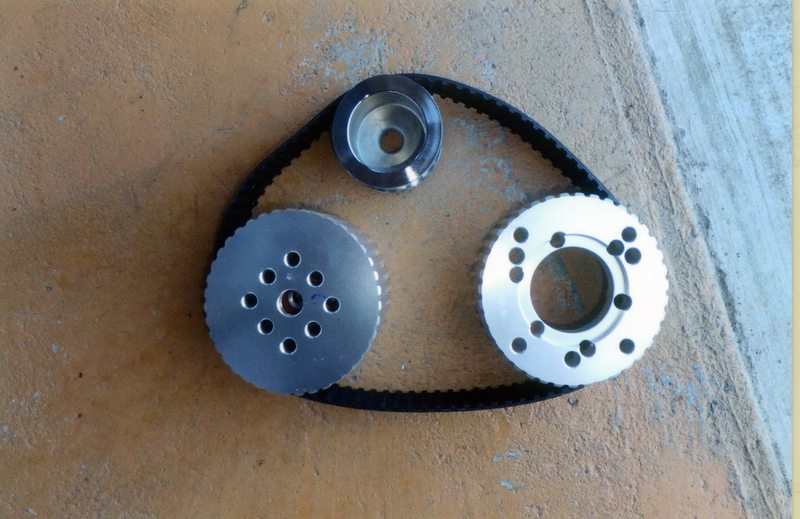 HOLDEN RED MOTOR FRONT PULLEY