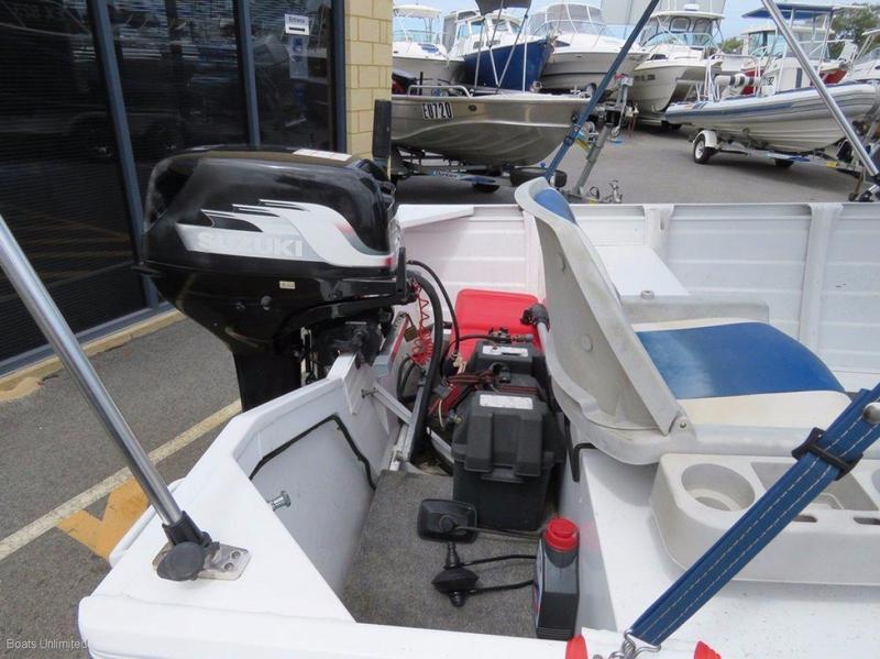 Quintrex 420 Dory Wide Body GREAT FIRST BOAT STURDY N SAFE AND EASY TO HANDLE
