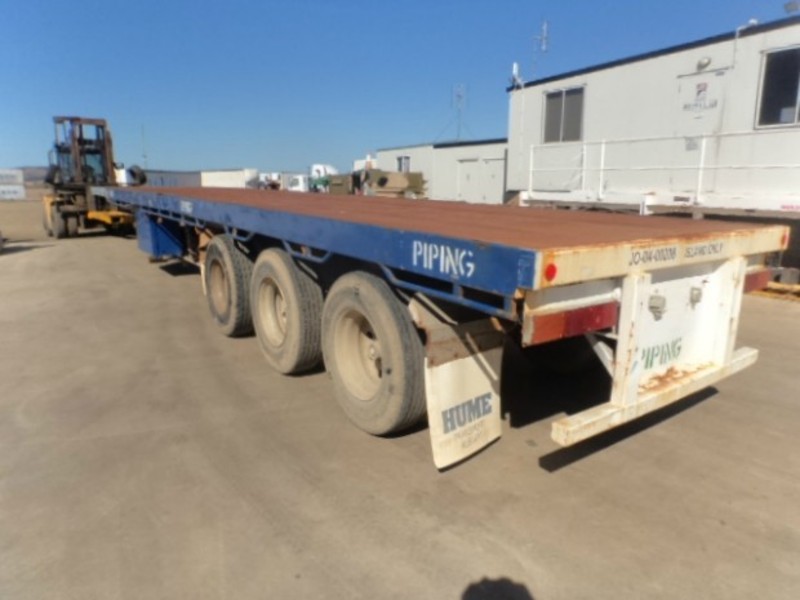 1995 Maxitrans Flat top Semi Trailer