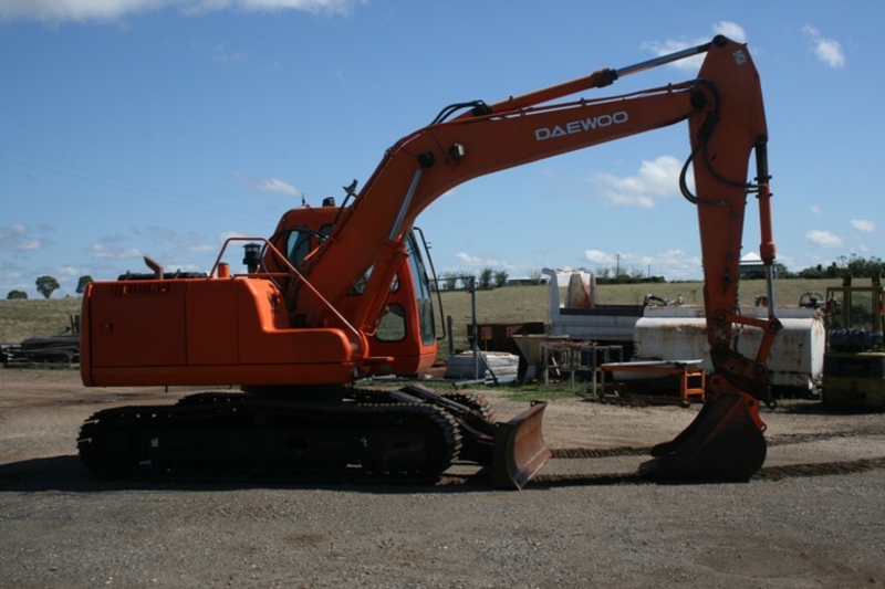 daewoo solar 130lc-v excavator 17523