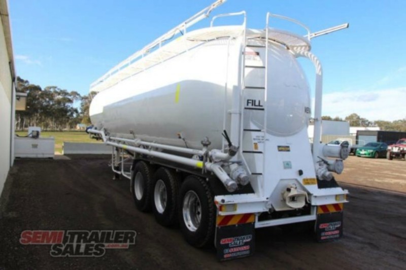 1990 Kockums Semi Bulk Dry Tanker Semi Trailer