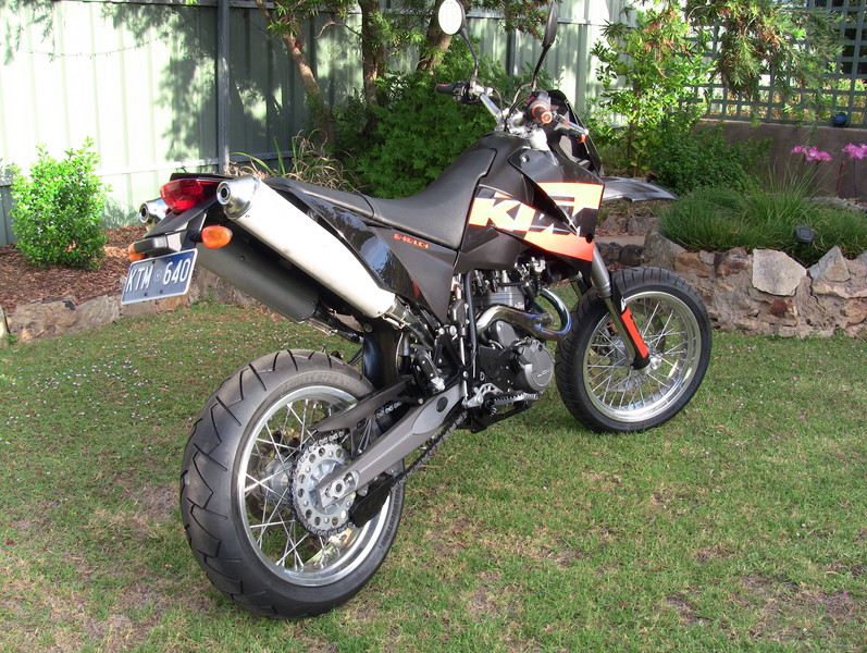 2005 KTM LC4 640 SM MY05