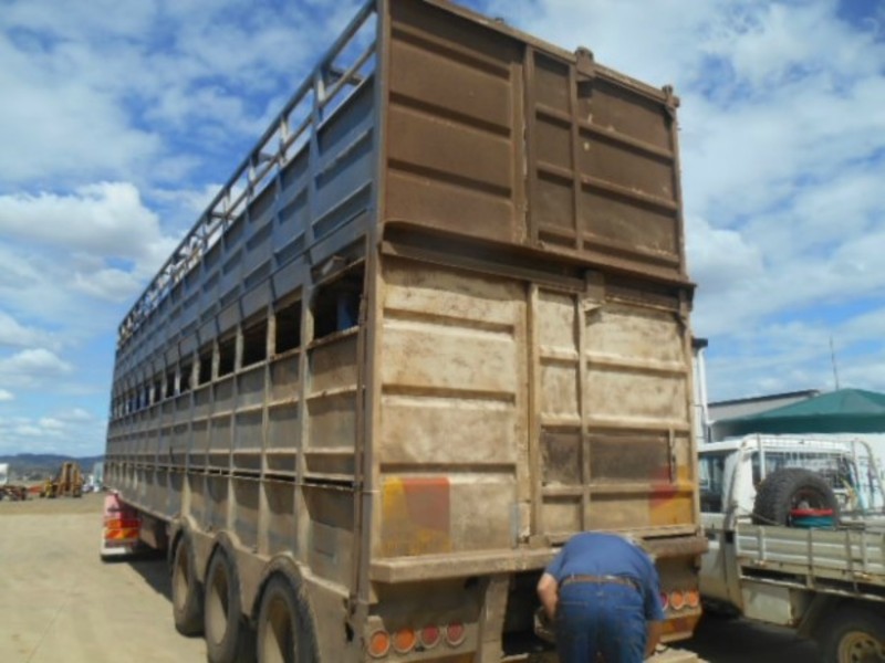 2005 Warrego Live Double Decker Stock Crate