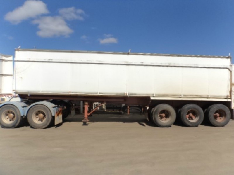1982 White Transport Equipment Tipper RT LeadMid Trailer