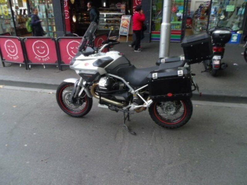 2010 MOTO GUZZI 1200CC STELVIO 1200 8V NTX ABS