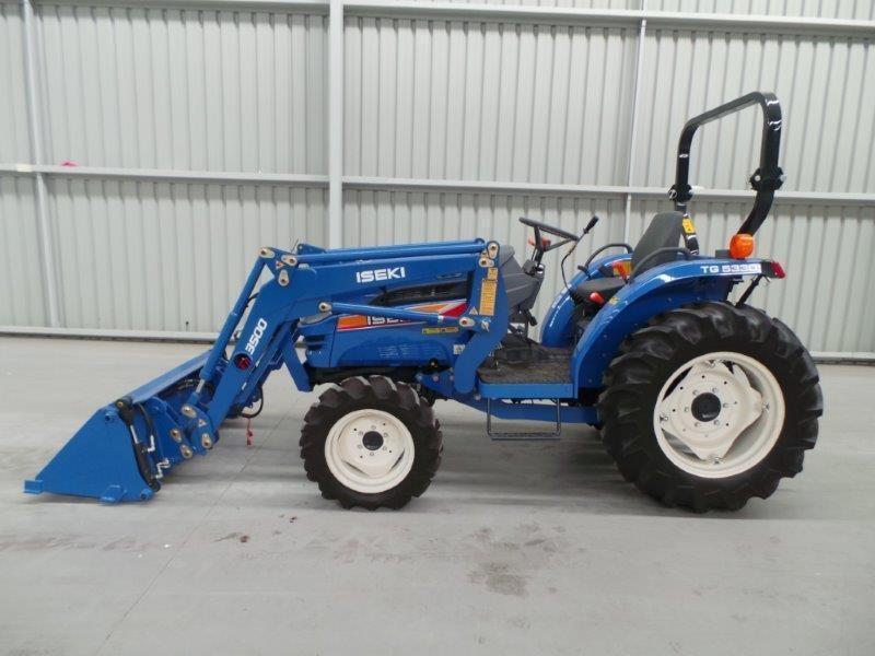 2015 ISEKI TG5330.4R 4WD RPS TRACTOR & 4 IN 1 LOADER PACKAGE CW