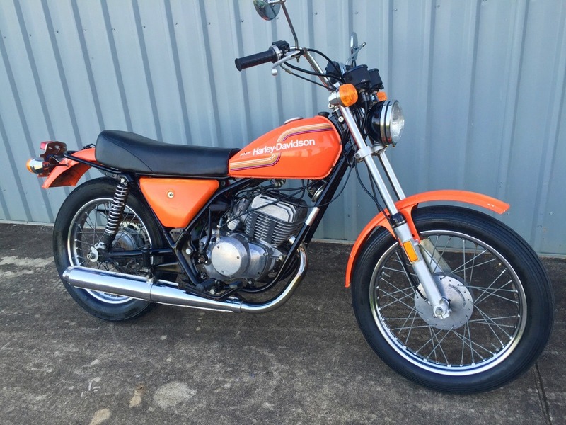 1975 HARLEY-DAVIDSON 250 SS250 AMF SCRAMBLER 57-65