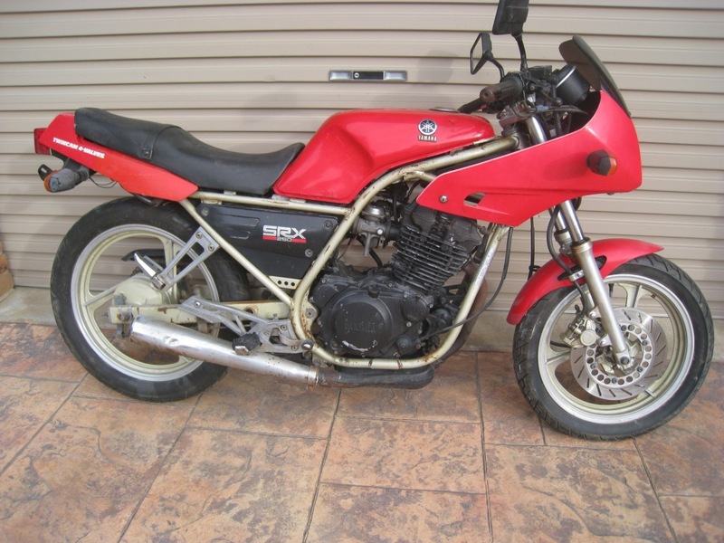 1984 YAMAHA SR 250