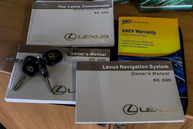 2005 LEXUS RX330 SPORTS MCU38R