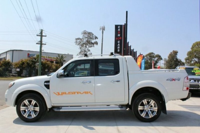 2011 FORD RANGER PK Wildtrak Utility Crew Cab 4dr Auto 5sp, 4x4 1016kg 3.0DT