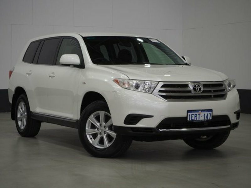2012 TOYOTA KLUGER KX-R (4x4) 7 SEAT GSU45R MY11 UPGRADE